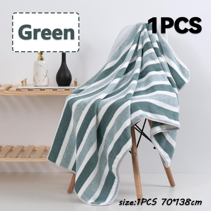 

New 70*138CM Coral Velvet Bath Towel Soft And Comfortable Beach Travel Bathrobes Sports SPA Bath Blanket Bathroom Supplies