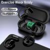Sweatproof Wireless Bluetooth Earphones Headphones Sport Gym Earbuds