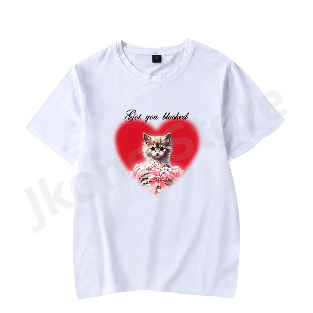 

Sabrina Carpenter Got You Blocked Tee Valentine New Logo Merch Tshirts Women Unisex Fashion Casual Short Sleeve S