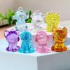 12 Zodiac Animal Series: Acrylic Cartoon Toy Gemstone Digging Accessories