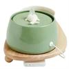 Ceramic Cat Drinking Fountain With USB Charging And Automatic Filtering