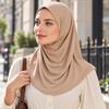 Stretch Fabric Hijab Cap Pull-On Slip-On Headscarf New Neck Cover  Outdoor