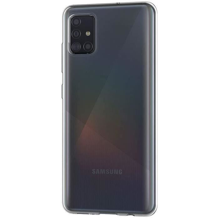 Coque - LittleMonkey - Galaxy A51 - Silicone - Transparente - Souple