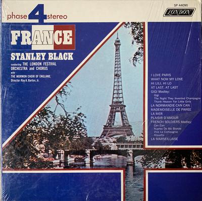 LP Record STANLEY BLACK CONDUCTING THE LONDON  France SP44090 London Records 1967 US Jazz Used
