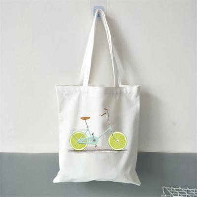 Lässige Tragetasche für Damen mit Cartoon-Druck, Strandhandtasche, wiederverwendbare Schultertasche, große Einkaufstasche aus Segeltuch für Damen