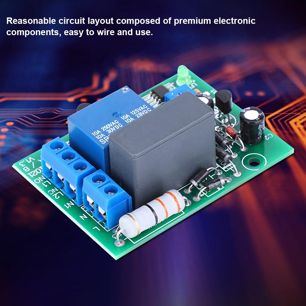 AC 220V Delay Power On Module Timer Relay Switch for Electric Appliance Protection