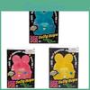 Nee Doh Jelly Hops Plastic Bunny Stress Toy For Kids With Sensory Development And Hand Manipulation