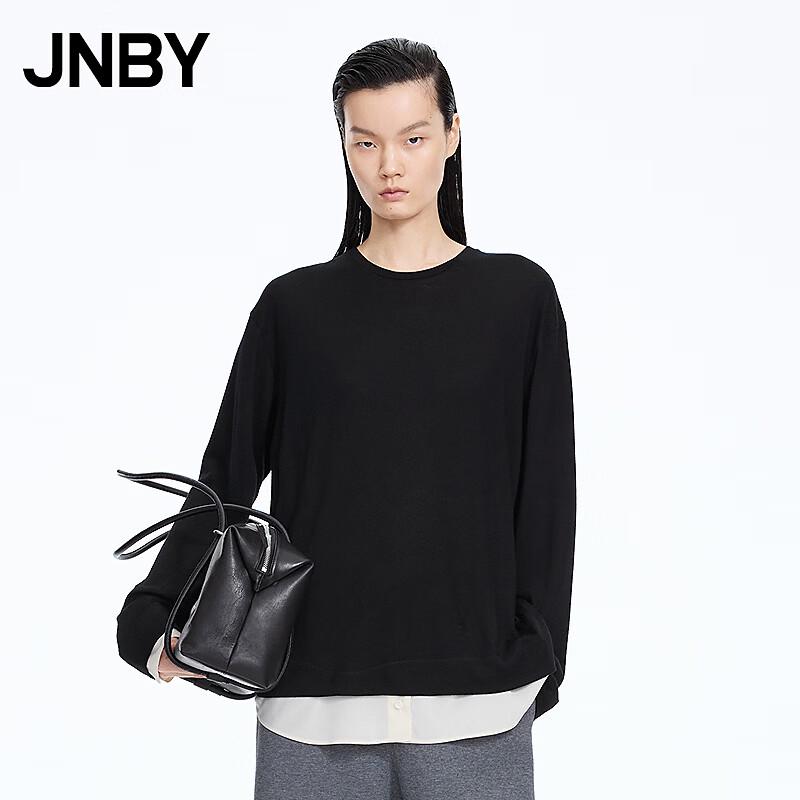 JNBY 2026 Spring Round Neck Loose Sweatshirt