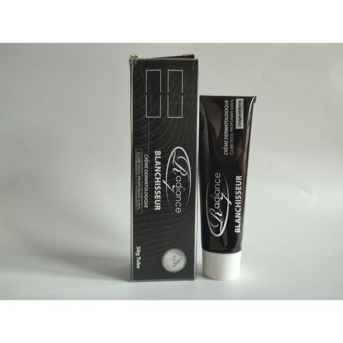 Radiance crème tube très éclaircissante et efficace contre les tâches brunes