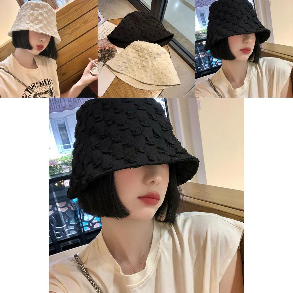 Trendy Japanese Style Sunshade Bucket Hat Womens Summer Uv Protection Cap