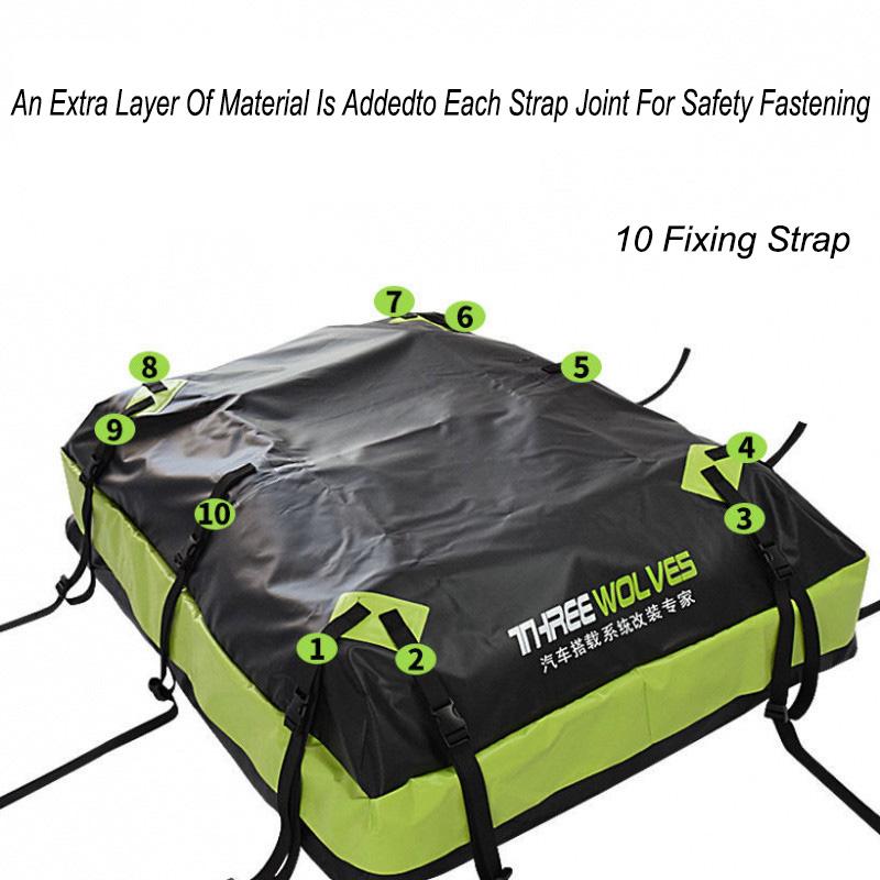 Universal Roof Rack Car Waterproof Luggage Roof Luggage Car SUV Off-road Vehicle