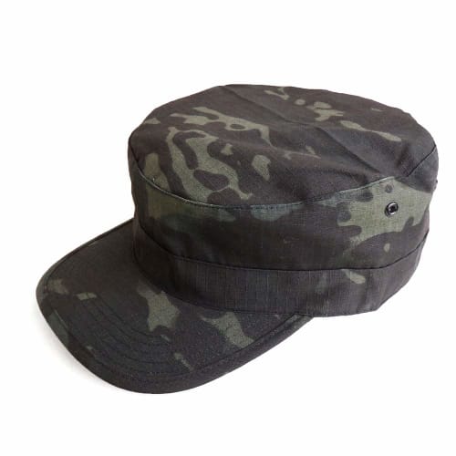 SHENKEL Military Patrol Cap, Multicam Black, Airsoft/Airsoft Game Hat, hat-002mcb