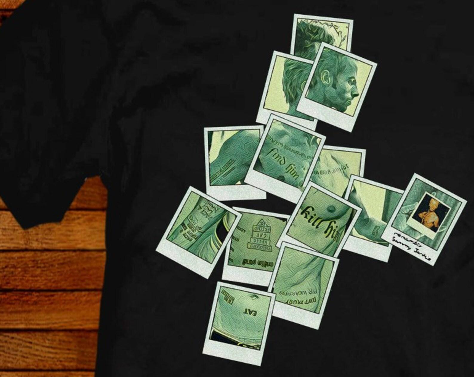 Memento T shirt: Jared Swart Original Artwork, Limited Edition 4XL