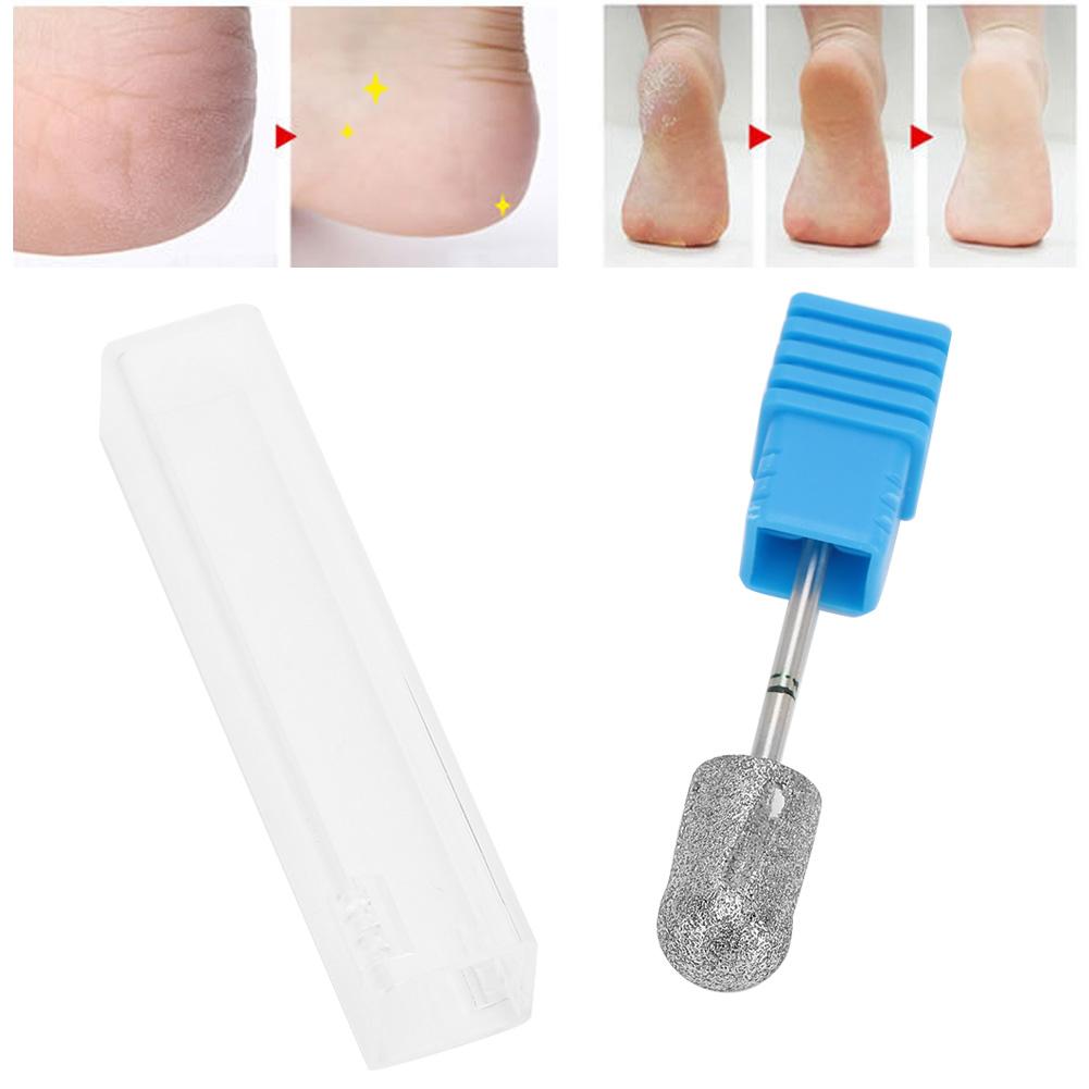 Stainless Steel Foot Nail Drill Bit Pedicure Foot Calluses Sanding Polishing Head (A1)