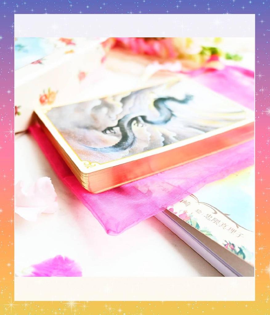 Angel's Gift Oracle Cards with Japanese Instructions Oracle Tarot Cards Fortune Telling [Authentic]