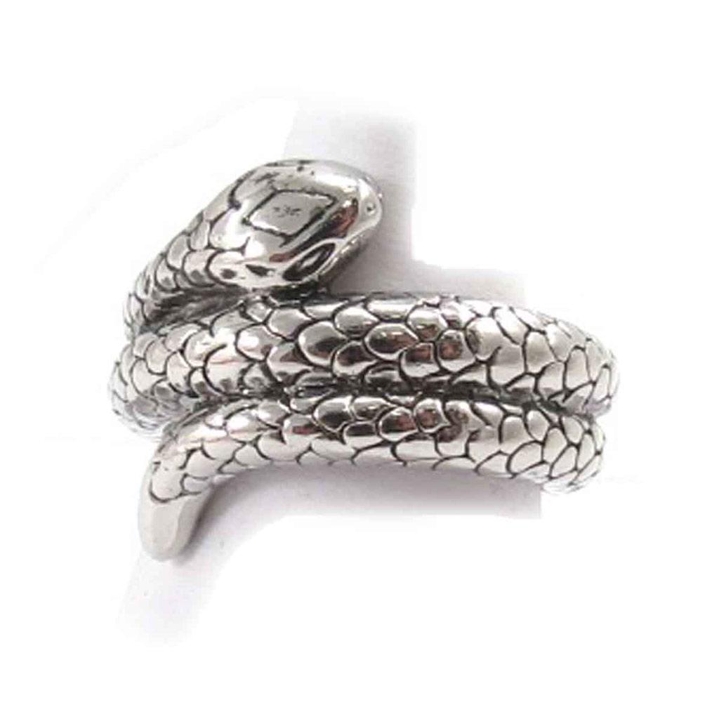 Silberner Designerring „Temptation“.
