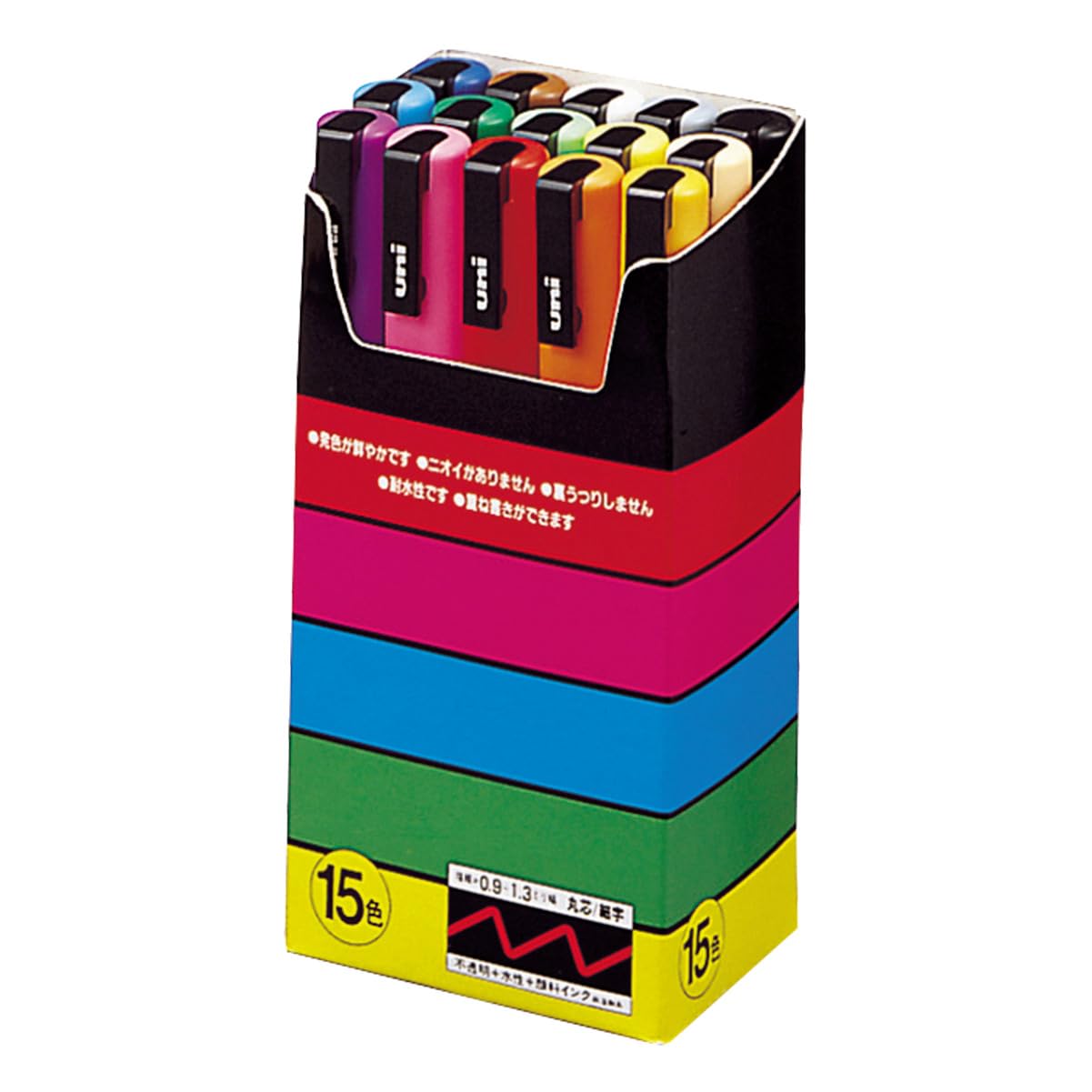 

15 Posca Paint Markers, 3M Fine Posca Markers of A