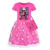Kpop Hunters Demon Costumes Short Sleeve Star Pattern Children Casual Party