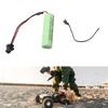 2A Dummy Battery Setups Shell Placeholder Not Conductive Terminals Cable for Lamp Toy External Adapter Linking