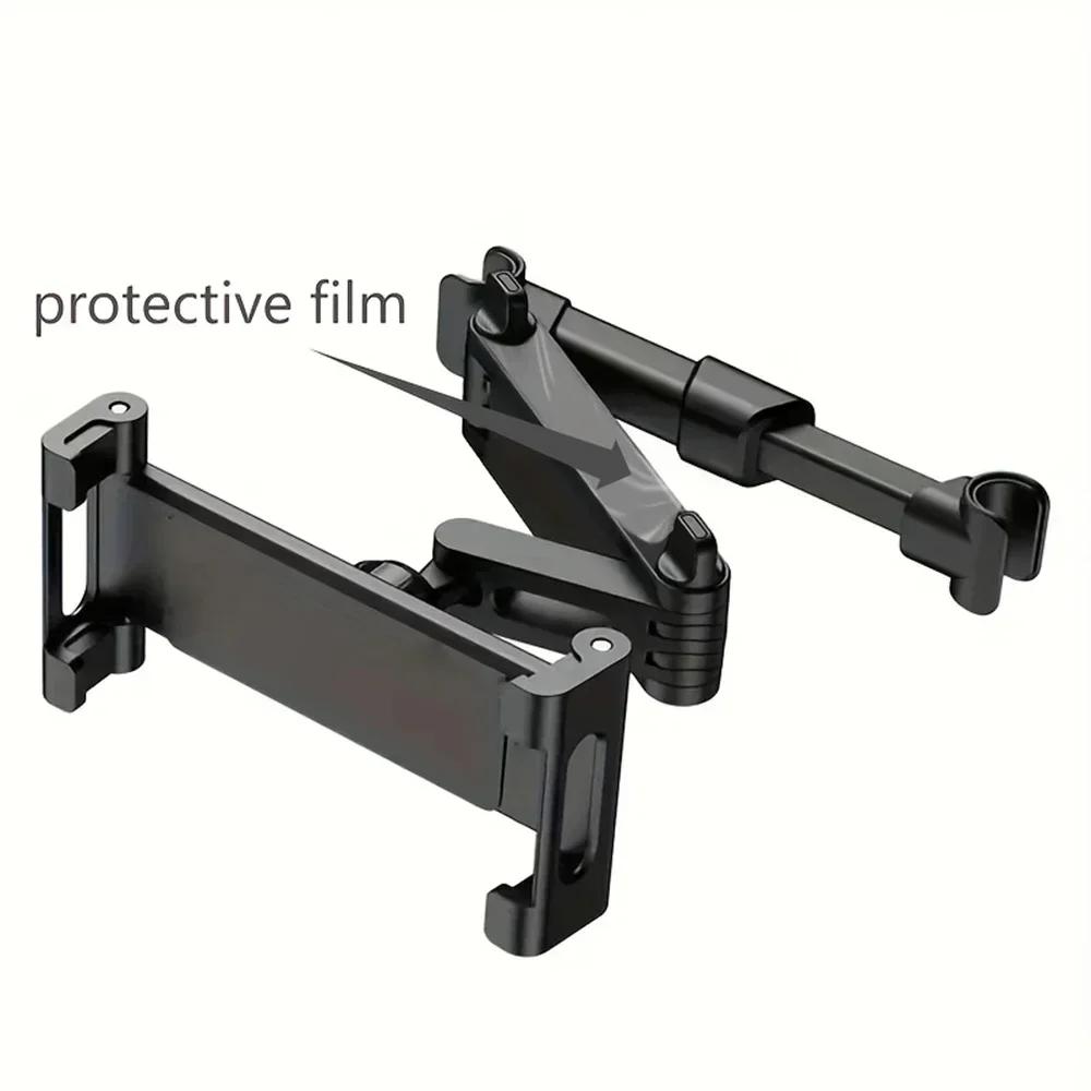 Car Headrest Tablet Holder – 360° Rotating Mount for iPad Mini/Air/Pro & Phones 4.7-12.9" Stand for Desk, Home & Travel Use
