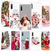 Christmas Art Girls Coffee Phone Case For Xiaomi Redmi 12 12C 9 9A 9C 9T 10 10A 10C 8 8A 7 7A 6 6A K40 K20 Pro S2 10X Printing