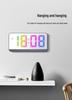 LED Large Display Bedside Alarm Clock - Simple, Stylish, Colorful Screen