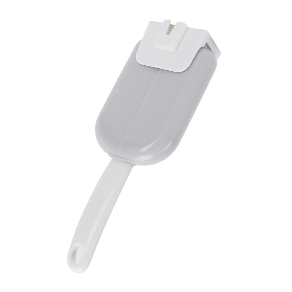 Meal Spoon with Storage Box Dust Proof PP Rice Scoop Tableware Kitchen Accessory(Gray )