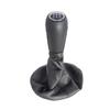 Leather Dust Cover for 5Speed Manual Transmission Shift Knob Designed for Fiat PUNTO 188 MK2 to Protect Agat Dust and Wear