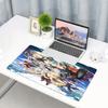 Genshin Impact Print Mouse Pad, Anti‑Slip Desktop keyboard Mat, for PC Laptop Gaming Working Daily Use, Cool Festival Surprise Gift