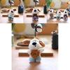Chaveiro de Cachorro de Pelúcia Super Macio para Crianças e Decoração de Bolsa