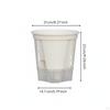 SelfWatering Flower Pot Transparent Base Self Watering Planter Subsurface Region Barrier Water