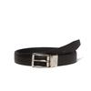 [Lanvin Collection] Leather Belt (Long Size) Men's Made In Japan Reversible Smooth Front Embossed Back Commuting JLMB823L ChocolateBlack FREE