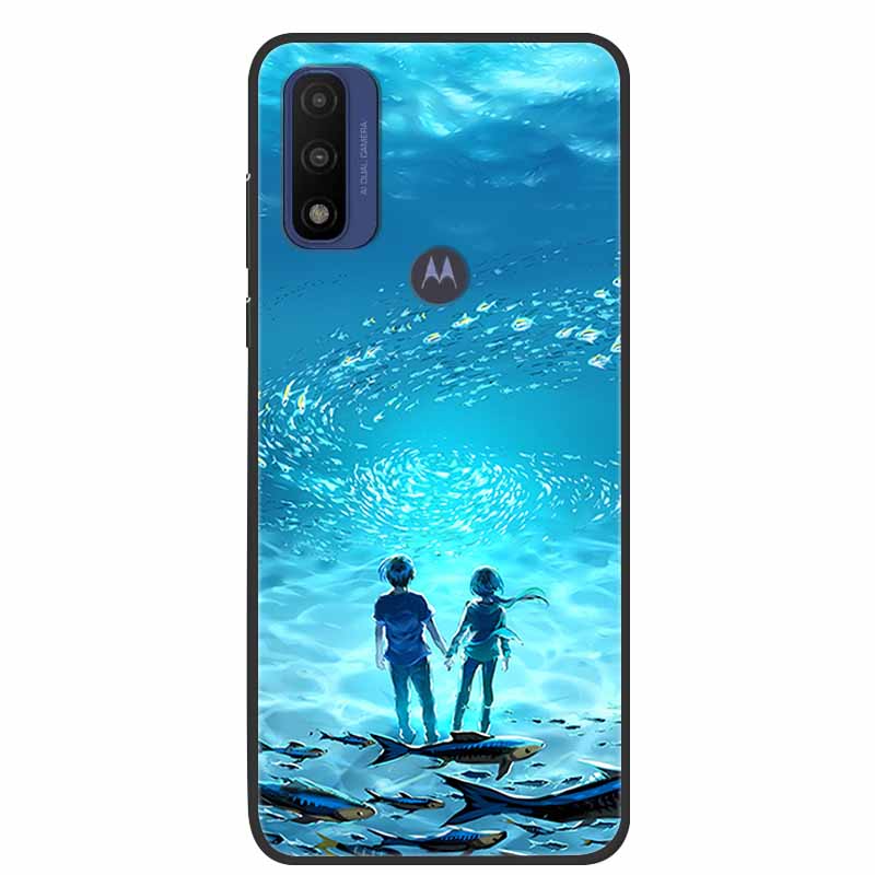 For Motorola Moto G Pure Case Silicon Back Cover Phone Case For Moto GPure 2021 Soft Case For Motorola G Pure 6.5" Coque Fundas