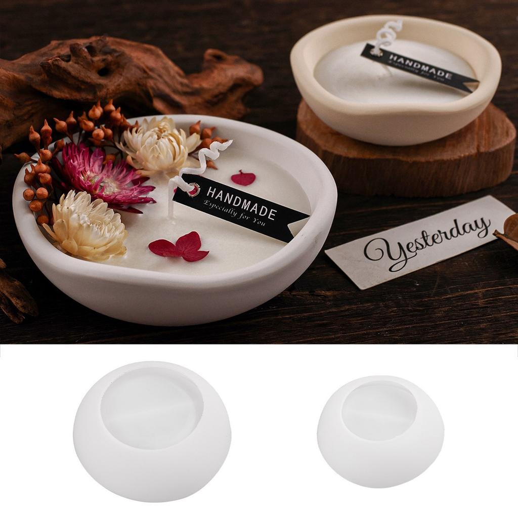 Artistic Irregular Shape Silicone Mold Hand-Making Bowl Mould Suitable for Enthusiasts to Create Resin Bowls and Trays