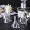 Transparent Plastic Kitchen Funnel for Liquid Dispensing