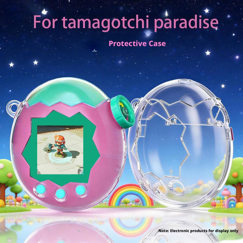 Protective Case For Tamagotchi Paradise Anti-Drop Clear PC Hard Shell Protection Shell Cover Games Accessories