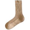Season Socks Hole Stacking Socks Trendy Outer Wear Personalized Retro Fleece Thickened Warm Australian Fleece Medium Tube Socks