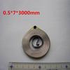 Cheap Flat Small Clock Constant Force Coil Spring Spiral Power Spring, (0.6-0.8)mm Thickness*(5-10)mm Width*(1800-3000)mm Length