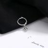 Temperament Personality Beads Korean Women Ear Buckle Stud Earrings Fashion Jewelry Hoop Earrings