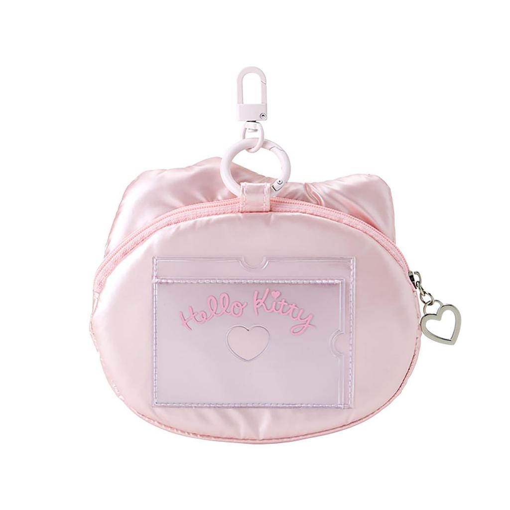 Sanrio Face-Shaped Pass Case (Fluffy Winter) Hello Kitty Pass Case/ID Card Case 247715