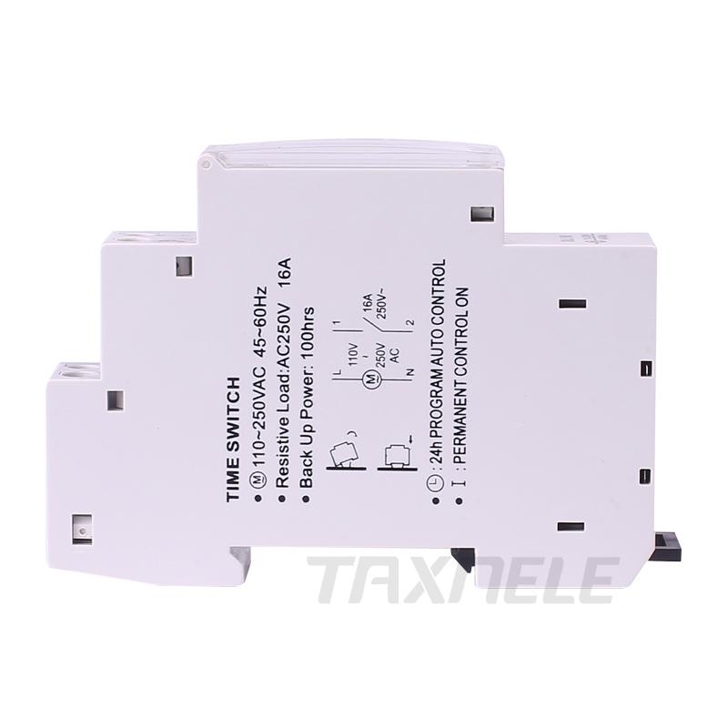 DIN Rail SUL180 Time Switch Mechanical Timer Switch 24 Hours Programmable Timer 16A Time Switch3