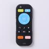 Baby Silicone Remote Control Teether Baby Anti-eating Hand Teething Stick Cartoon Soothing Bite Toys