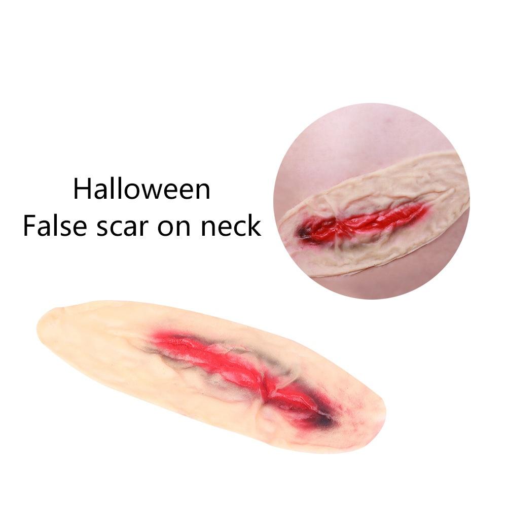 Halloween Decoration High-grade Fake Scars Funny Props 1 Pc