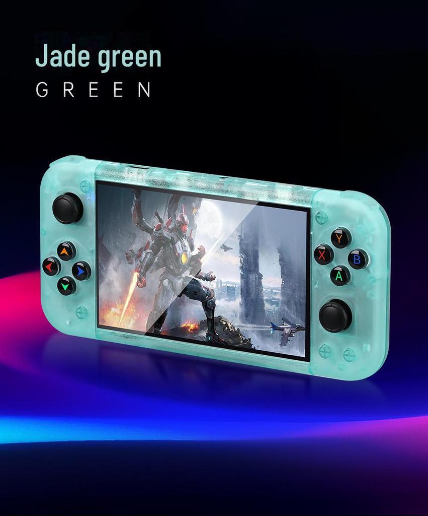 Handheld RG50XX Retro GBC Arcade Game Console with Double Open Source PSP Games and LINUX System.