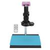 51MP Microscope Camera 180X C Mount Lens 1080P Video Industrial Digital Microscope Camera Kit with LED Light 100‑240V