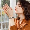 Antique Watch with Leather Roman Analog Quartz Leather Fashion Watch Perfect Gift for Day Women's Strap Display, Waterproof, Movement, Strap, -