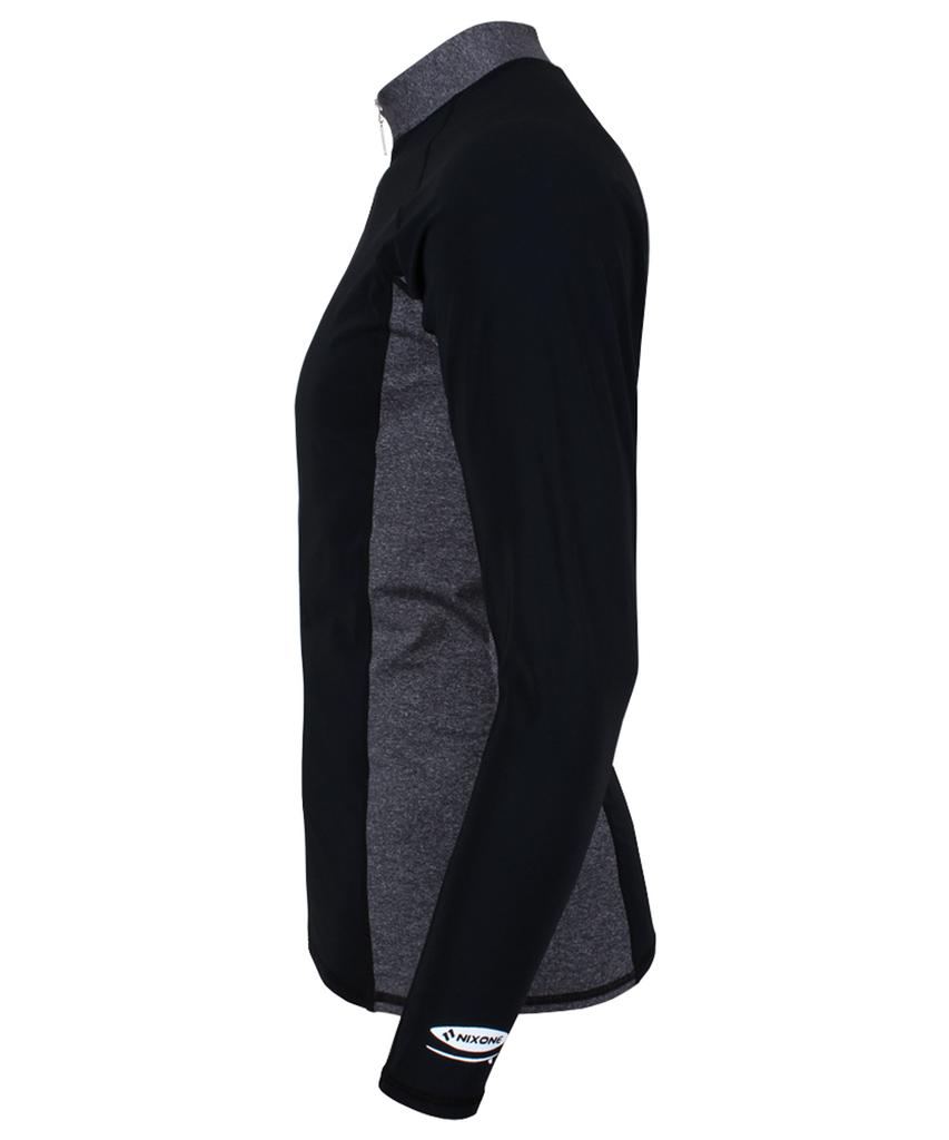 Nigseuwon Men'S Rash Guard Top Swimsuit Nsm-Rg371Bk