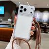 Crossbody Lanyard Shockproof Case For iphone 17 Air 16 16E 15 14 13 12 11 Pro Max Plus Silicone Soft TPU Clear Back Cover