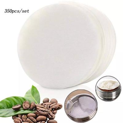 350pcs/bag Round Coffee Filter Paper 64mm For Espresso Coffee Maker Dripper Coffee Kitchen Cooking Tools Pot Paper