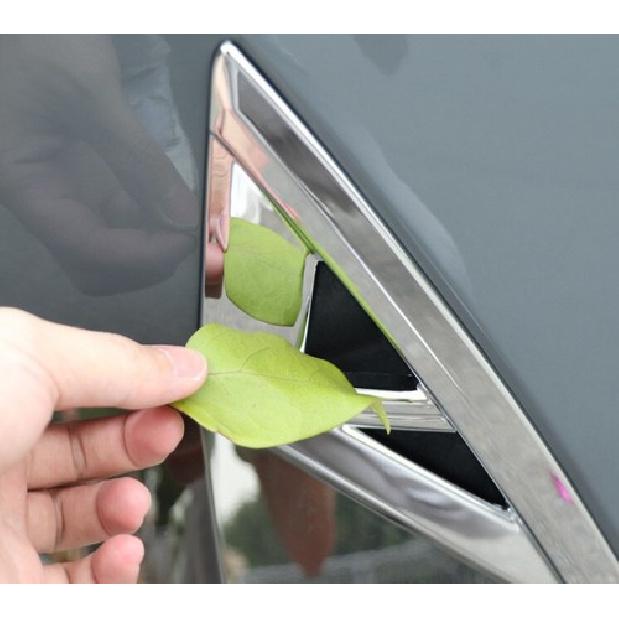 For Hyundai Elantra 2021 2022-2025 Chrome Front Fog Light Lamp Frame Trim 2PCS